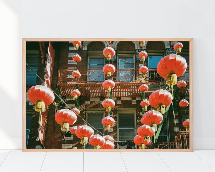 Chinese Lanterns Photo on Film, Part I